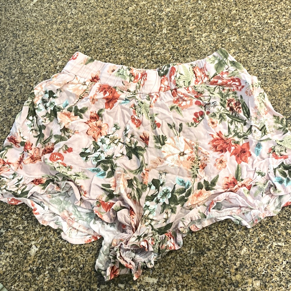 Flowy Flower Shorts